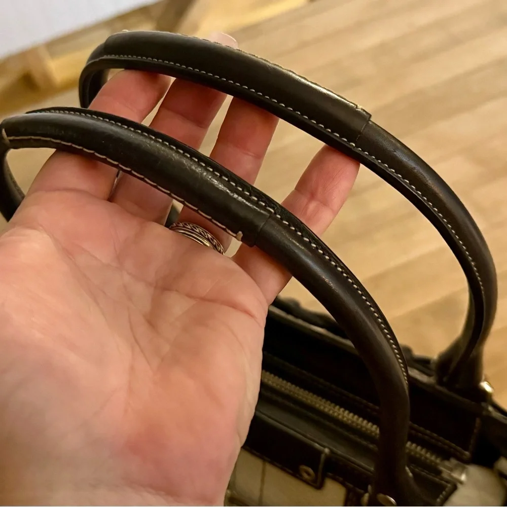 Coach leather satchel